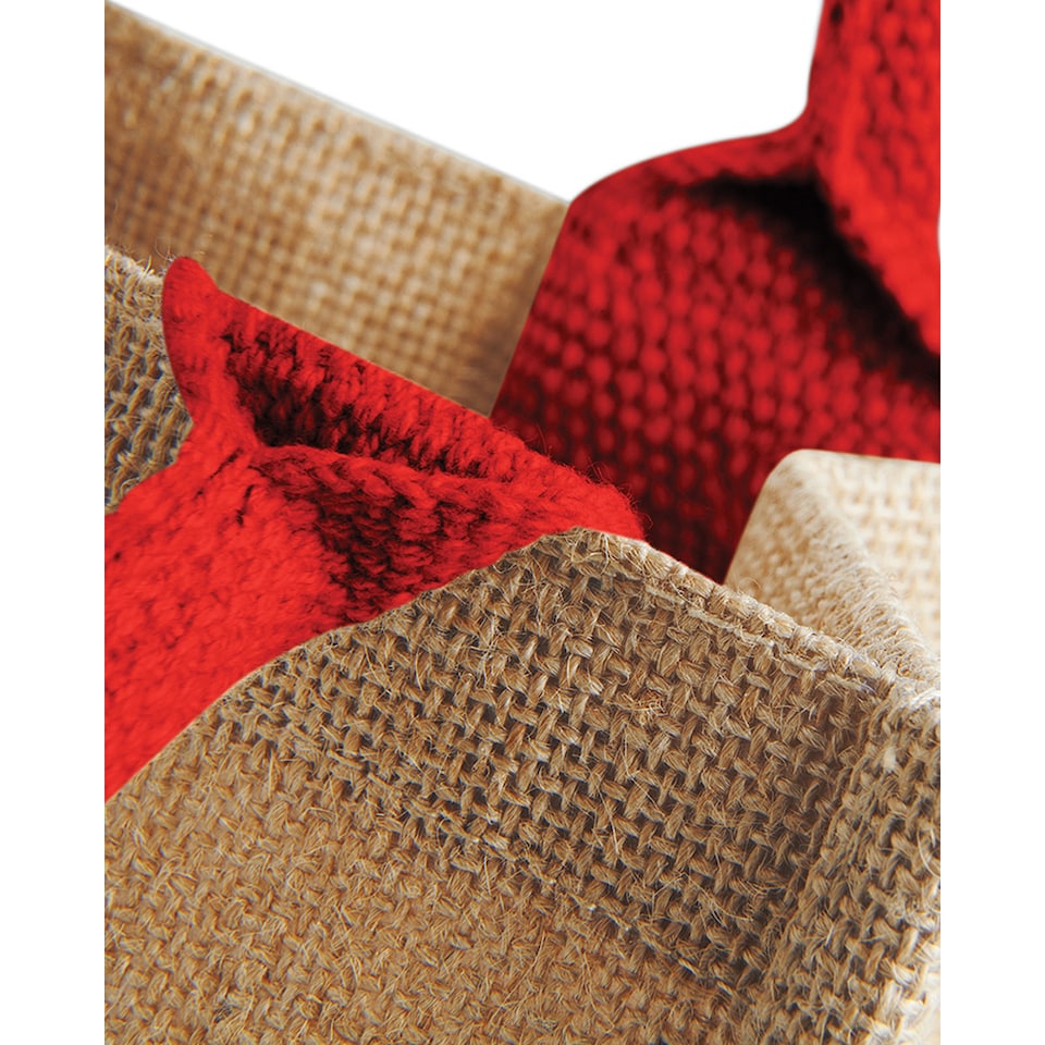 image 1 of Westford Mill Jute Mini Gift Bag (6 Litres)