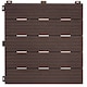 image 1 of Cosmo Garden Patio Cosmopolitan Decking Tiles - Brown | Brown | Pack of 10