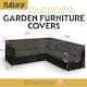 image 6 of Futura V Shape 255x255x80cm Waterproof Garden Furniture Cover 600D