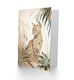image 2 of Savannah Cat Lover in The Wild Animal Grasslands Nature Greeting Card