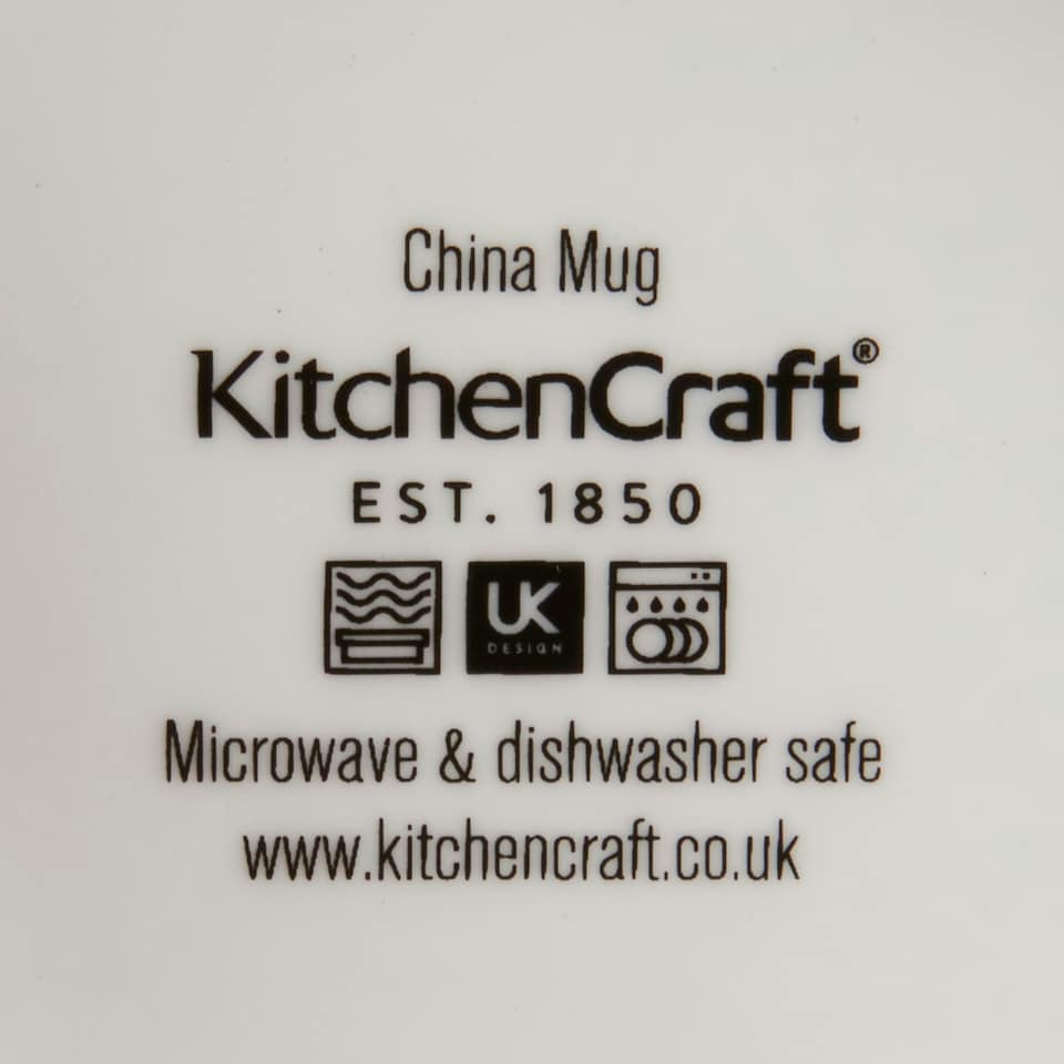 image 1 of KitchenCraft China Sitting Westies Mug | White