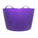 image 1 of Red Gorilla Horse Feed Bucket - Purple - One Size