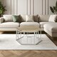 image 1 of Relic Hexagonal Coffee Table Cream