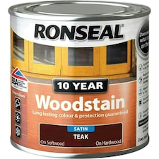 10 Year Woodstain Teak 250ml - RSL10WST250