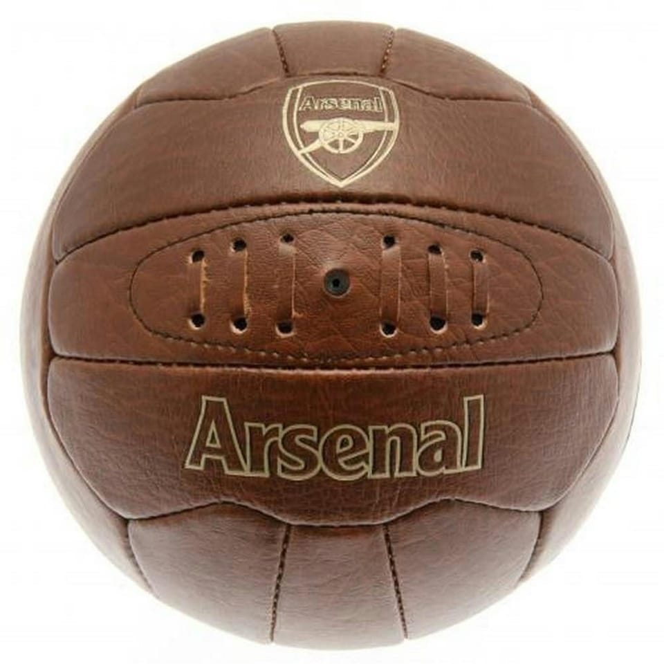 Arsenal FC Heritage Football - Brown/Gold - 5