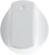image 4 of SPARES2GO White Control Knob Switch for Hotpoint Hot-Ari SH33 SH33W SH33WS Oven Cooker x 3