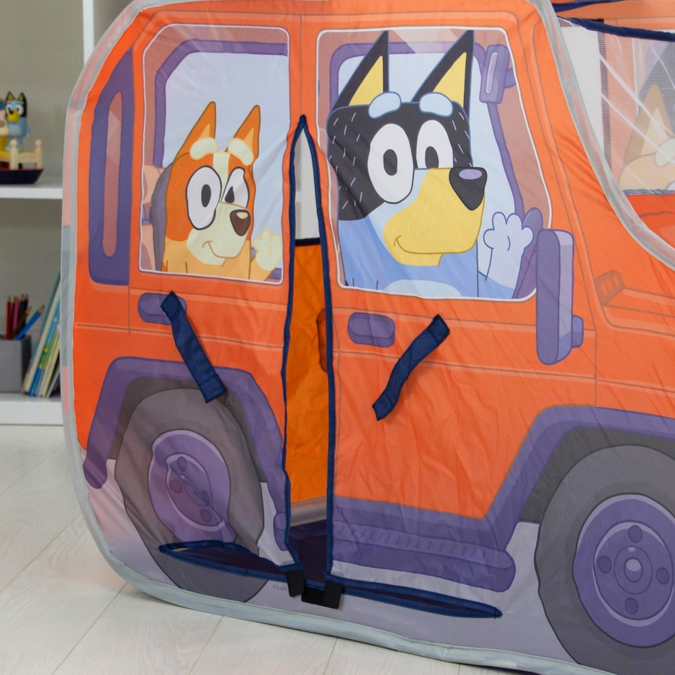 image 1 of Bluey Four Wheel Drive Feature Play Tent