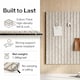 image 6 of Levede Felt Notice Board 12PCS Wall Tiles Pin Board Self Adhesive Beige 30x30cm
