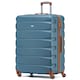image 1 of Flight Knight 29" Extra Large Suitcase – 20kg Capacity Hard Shell Check-In Luggage with 4 Wheels  100+ Airlines Approved: Ryanair, EasyJet, Jet2, Wizz Air, BA Blue | Blue/Tan | Large
