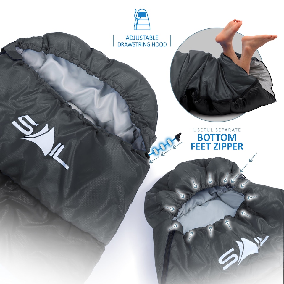image 1 of SAIL One 3-4 Season Waterproof Polyester Sleeping Bag