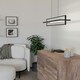 image 2 of EGLO Siberia Modern Black Steel LED Pendant Light WBS Black
