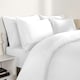 image 2 of OHS 2 x Hotel Luxury Quality Bedroom Housewife Pillowcases, 50x75cm - White