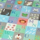 image 9 of AIYAPLAY Baby Play Mat Double-Sided, Foldable Waterproof Activity Playmat, Reversible Foam Soft Crawling Mat for Bedroom, Nursery and Playroom, 176.5L x 148W cm, Alphabet and Animal Theme