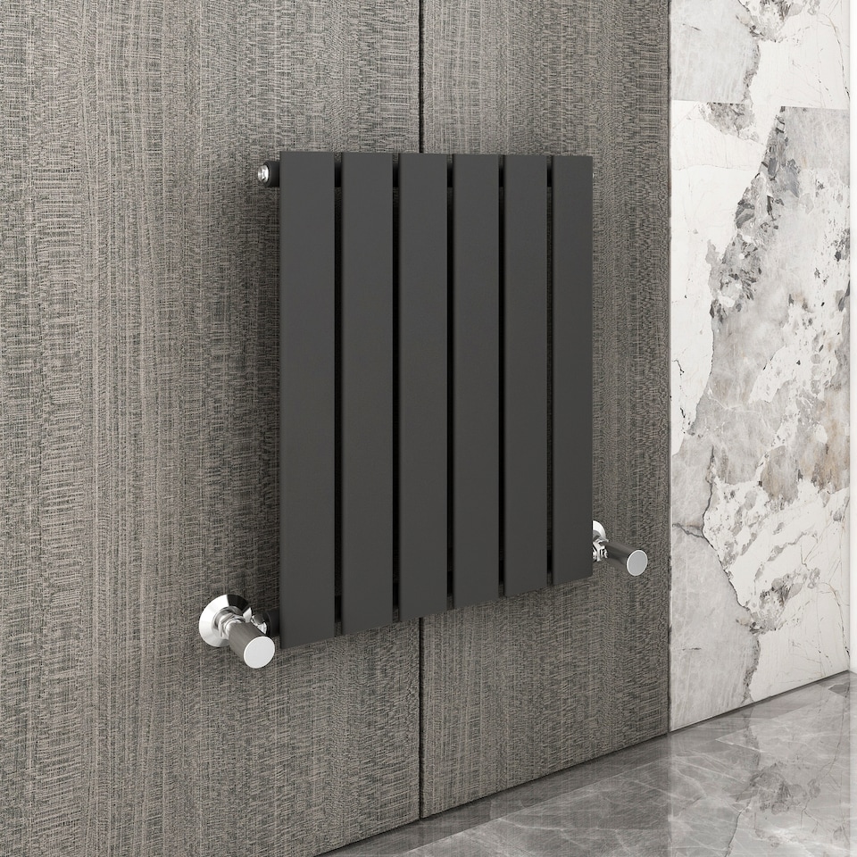 image 1 of MCC Direct Radiator Single Panel Vertical Column Radiator Flat Panel Heating 600x408mm