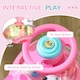 image 4 of AIYAPLAY Ride on Toy, Foot to Floor Design with Music, Light, Horn, Pink