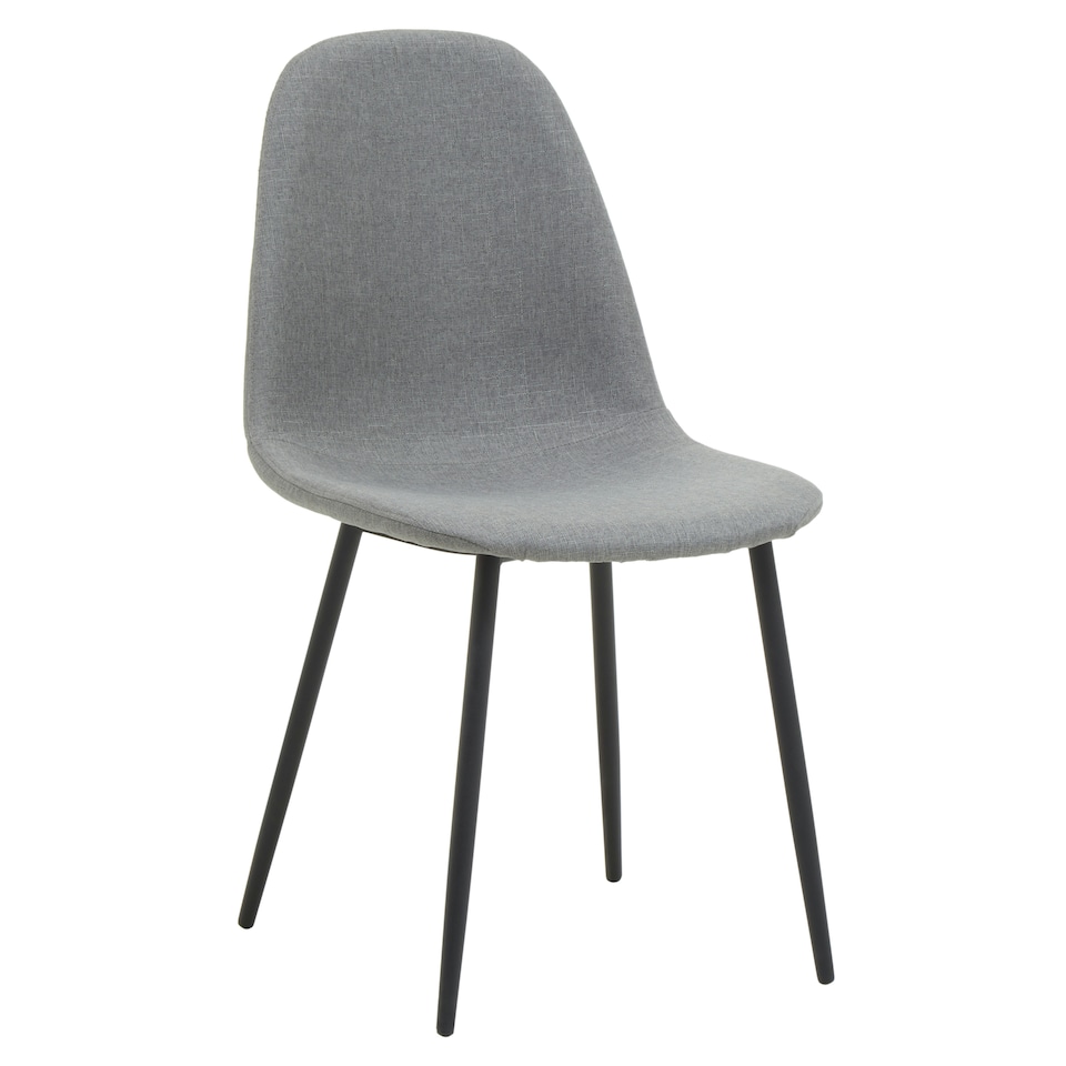 image 1 of Interiors by Premier Salford Mink Fabric Dining Chair