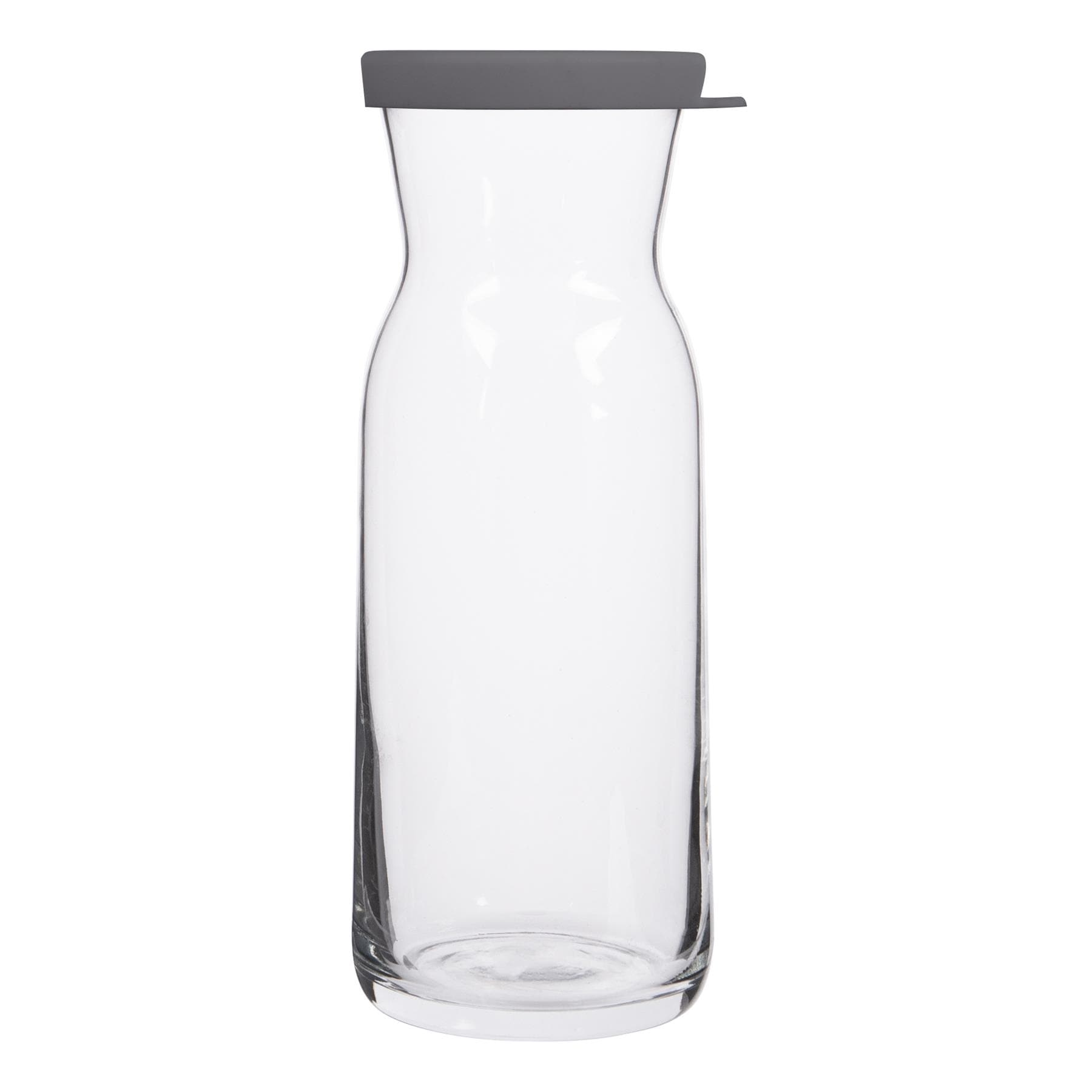 LAV Fonte Glass Carafe - 700ml - Grey Lid in Clear