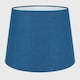 image 2 of ValueLights Aspen Large Blue Floor Lamp Shade