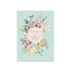 image 1 of A5 Satin Pastel Floral Birthday And Address Book