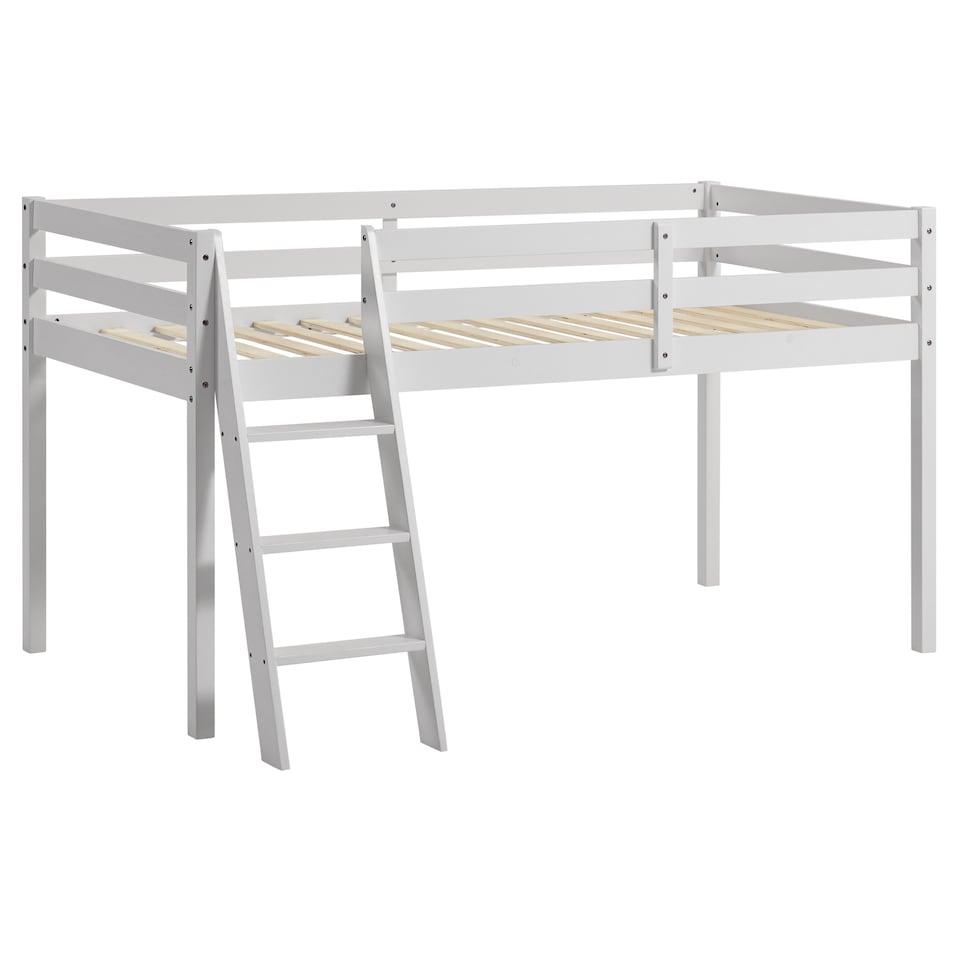 image 1 of Vida Designs Sydney Loft Bunk Bed, 3ft Single Bed - White