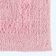 image 2 of Homescapes Luxury Reversible Cotton Shower Mat - Blush Pink Pink