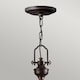 image 2 of Mayflower 3 Light Ceiling Pendant Bronze, E27