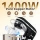 image 5 of Spector Electric Stand Mixer 6.2L Stainless Steel Mixing Bowl 1400W 6 Speeds