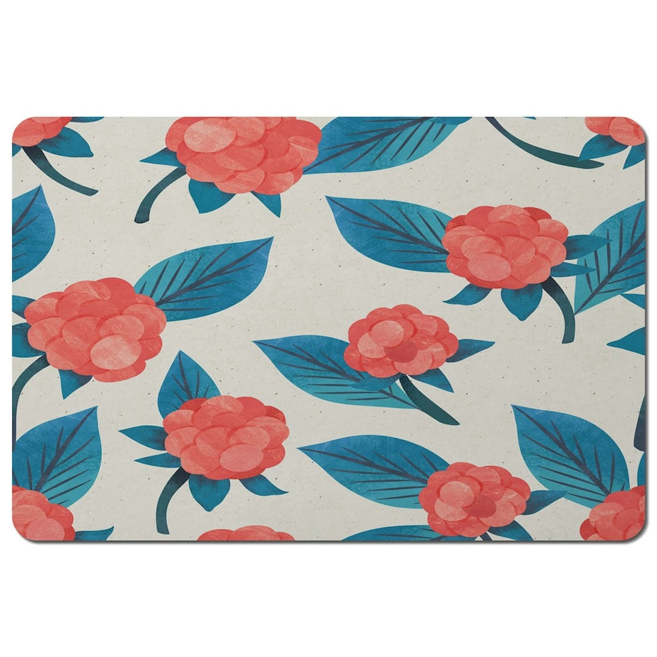image 1 of Watercolour floral pattern (Placemat)