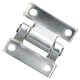 image 2 of Stainless Steel Hinge Heavy Duty 58x59mm Industrial Door Hatch Locker 2PK | Silver
