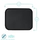 image 3 of Argon Tableware Rectangle Non-Slip Serving Tray - 51cm x 38cm - Black Black