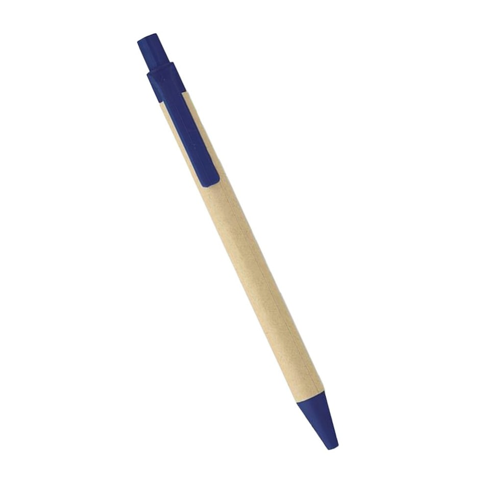 image 1 of MidOcean Cartoon Paper Ballpoint Pen - Blue - One Size