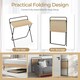 image 6 of COSTWAY 60CM Folding Computer Desk with Tablet Bracket Natural N/A