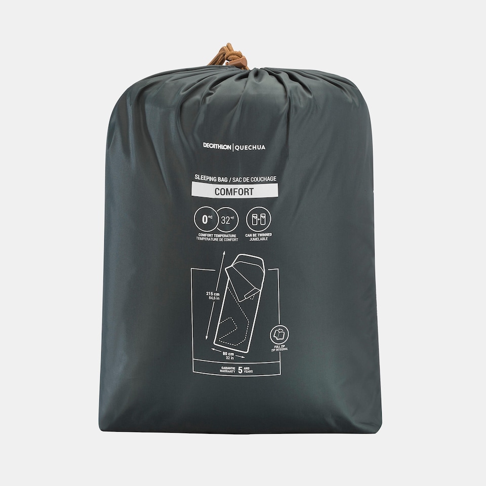 image 1 of Decathlon Camping sleeping bag 0°C, Arpenaz