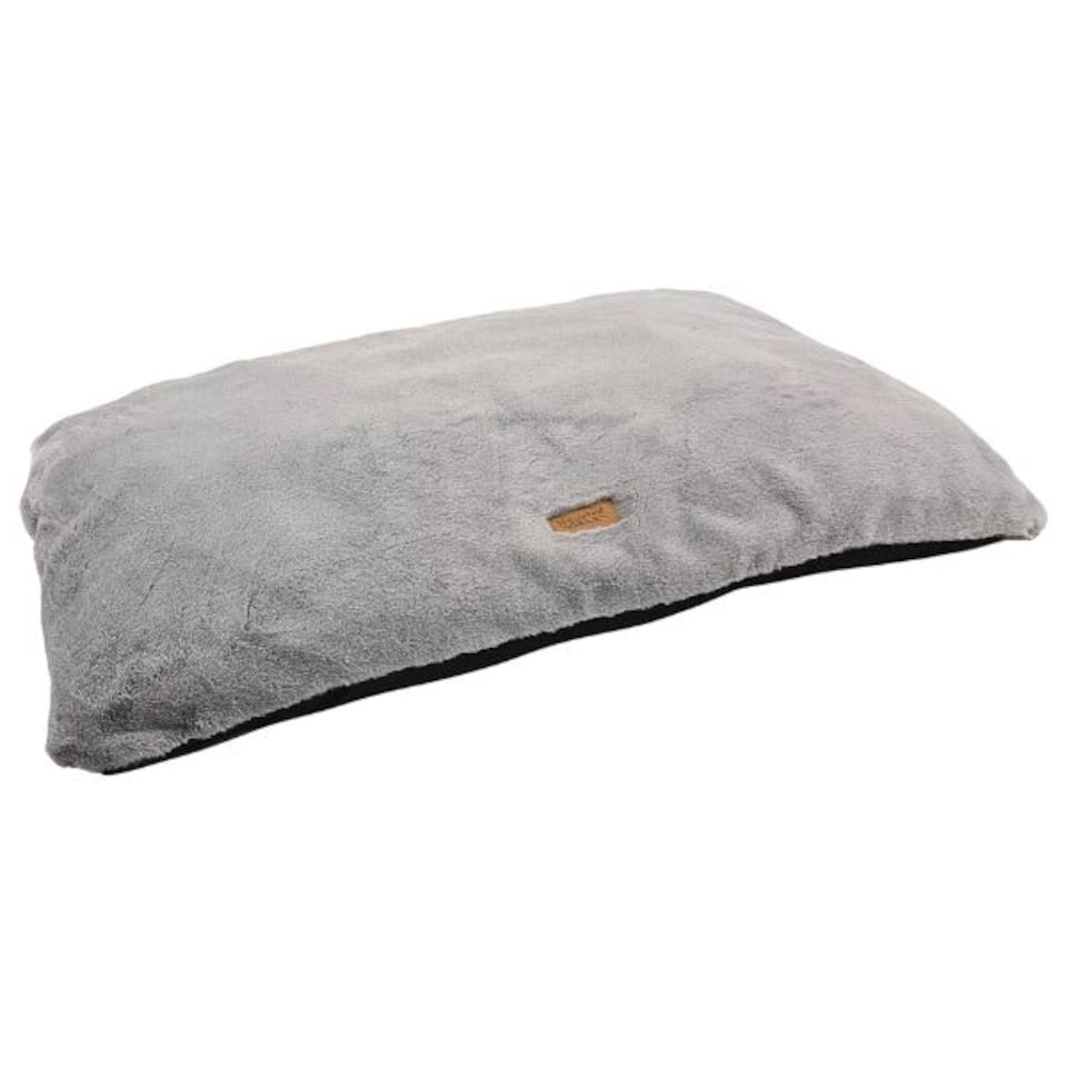 image 1 of HugglePets Luxury Plush Dog Cushion Grey | One Size