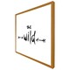 image 5 of Be wild. inspirational quote (Picture Frame) White | L