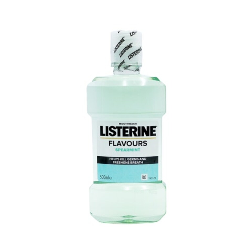 Listerine Spearmint Mouthwash - 500ml