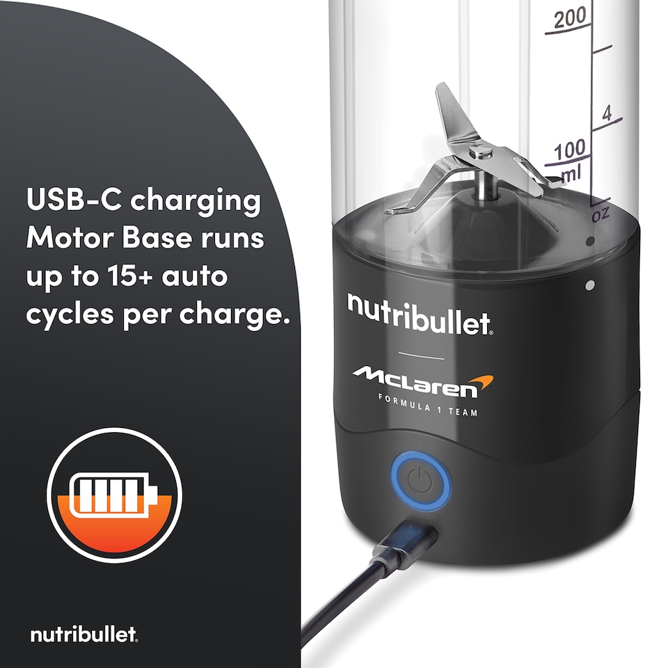 image 1 of nutribullet x McLaren F1 Team Portable Blender - Grey | Grey