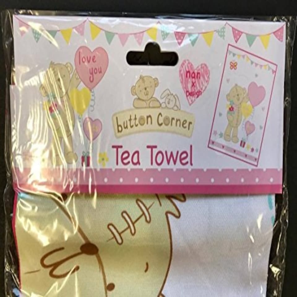 image 1 of Button Corner Nan Love You x Tea Towel