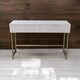 image 2 of 2 Drawer Bedside Table - Wood - L40 x W120 x H76 cm - White White