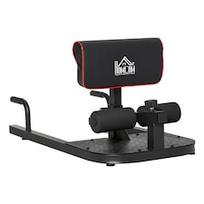HOMCOM 3 IN 1 Squat Machine Sit Up Push Up Gym Work Out Leg Exercise Adjustable