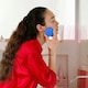 image 3 of FOREO LUNA Play Smart 2 Facial Cleansing Brush Travel-Friendly, Peek A Blue