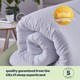 image 9 of Silentnight 4.5 Tog Anti-Allergy Duvet | White | King