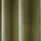 image 3 of Sundour Casa Eyelet Curtains Green Green | 66x54"