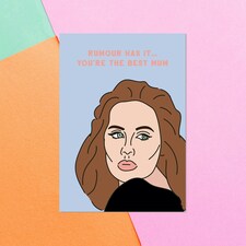 Rumour Has It.. You're The Best Mum Greetings Card