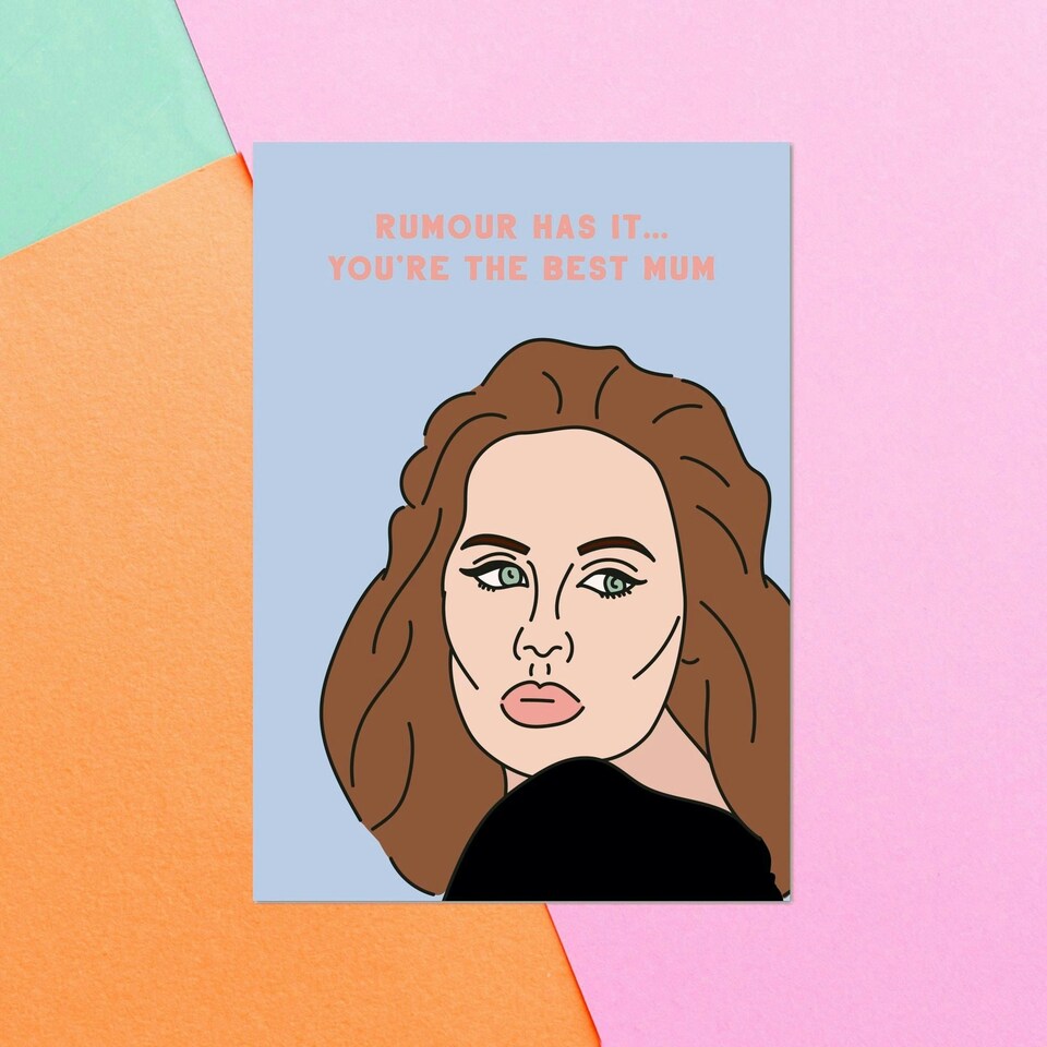 Rumour Has It.. You're The Best Mum Greetings Card