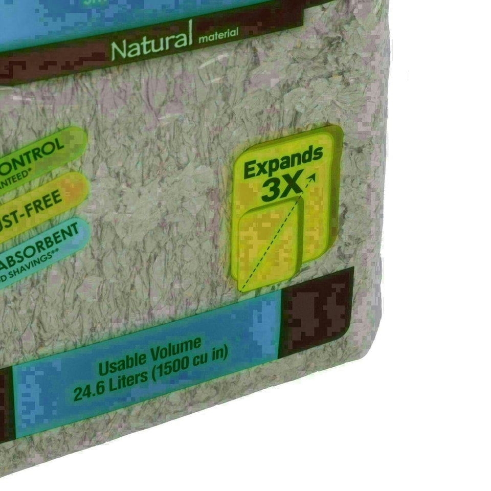 image 1 of 2PK 24.6L Brown Clean & Cozy Small Animals Bedding 99% Dust Free Odor Control