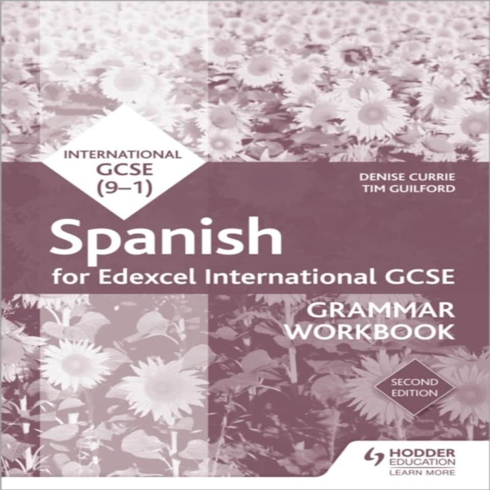 Edexcel International Gcse Spanish Grammar Workbook Second Edition