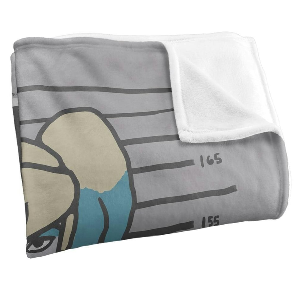 image 1 of Batman Line Up Harley Quinn Blanket - Multicoloured - One Size