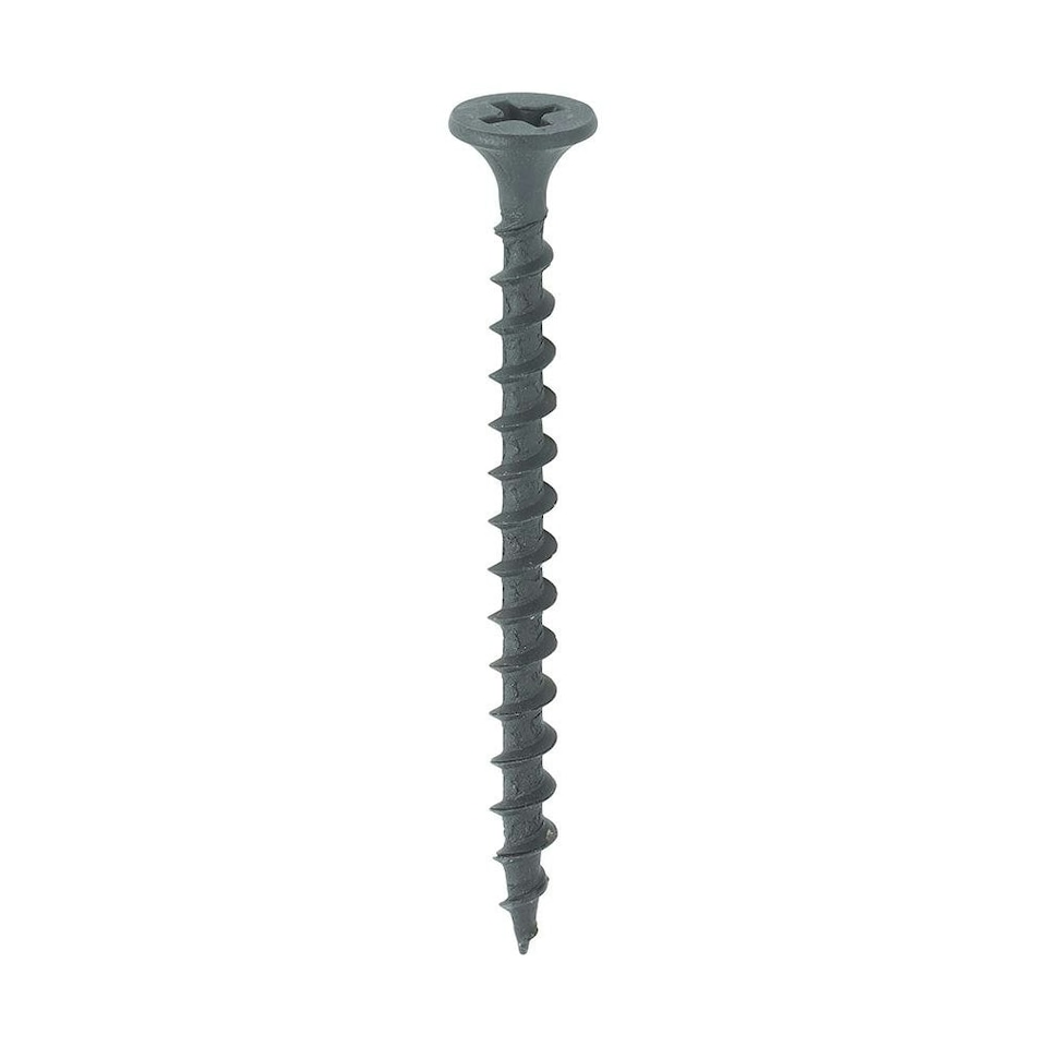 image 1 of Timco - Drywall Timber Stud Plasterboard Screws - PH - Bugle - Coarse Thread - Grey (Size 3.5 x 50 - 1000 Pieces)
