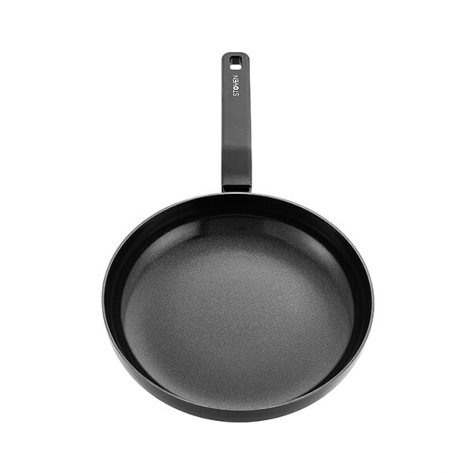 image 1 of Stoven Noir 4 Piece Saucepan Set with 20cm Frying Pan